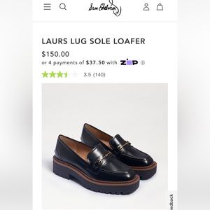 Sam Edelman Laurs Lug Sole Loafers